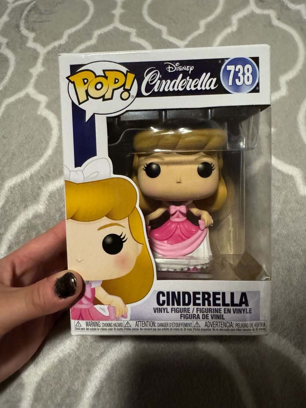 Funko Pop! Disney Cinderella (Pink Dress) #738 Vinyl Figure